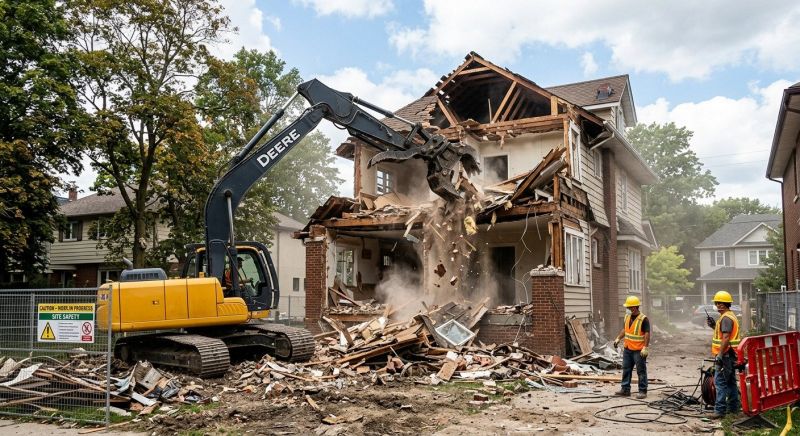 Cabin Demolition in Morris County, NJ
